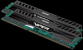 Patriot DD3 16GB KIT(1600 Mhz)Vip3,Black mamba,CL9
