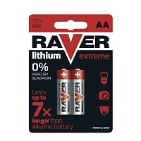 Lithiová baterie RAVER 2x AA