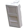 DATACOM Modul 45x22,5mm do parapet.lišty s clonkou,bílý