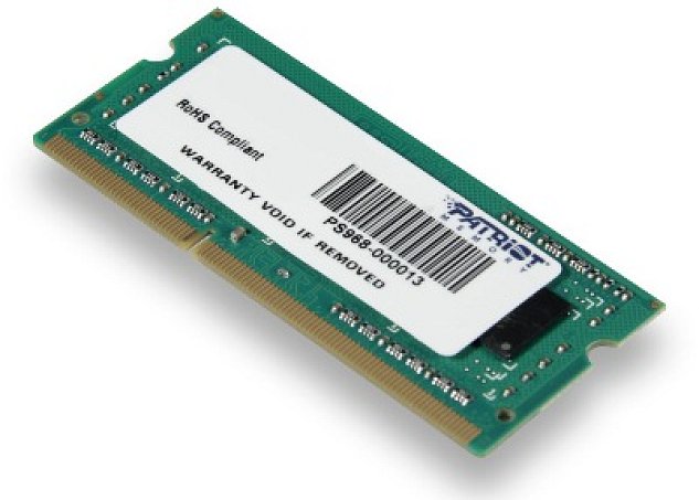 SO-DIMM 4GB DDR3-1600MHz PATRIOT CL11 SR