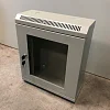 10" rack jednodílný 9U/140 DATACOM Šedý Skl. dv.