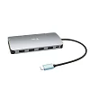 i-tec USB-C Metal Nano 3x Display Docking Station, Power Delivery 100 W