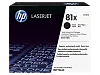 HP 81X tisková kazeta černá velká, CF281X