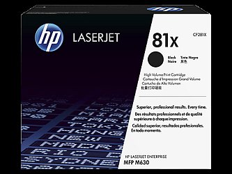 HP 81X tisková kazeta černá velká, CF281X