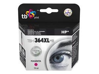 Ink. kazeta TB kompat. s HP CB324EE (No.364), TBH-364XLMR, Magenta