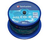 VERBATIM CD-R(50-Pack)Spindl/Crystal/DLP/52x/700MB VERBATIM CD-R(50-Pack)Spindl/Crystal/DLP/52x/700MB