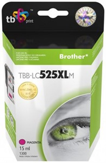 Ink. kaz. TB komp. s Brother LC529/539 BLACK Nová