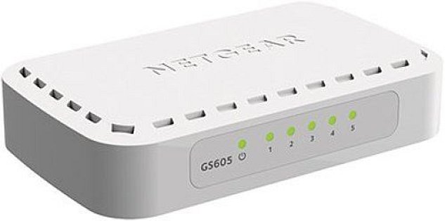 NETGEAR 5xGIGABIT Desktop switch, GS605