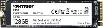 PATRIOT P300/128GB/SSD/M.2 NVMe/3R