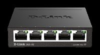 D-Link DGS-105 kovový 5-port 10/100/1000 Switch