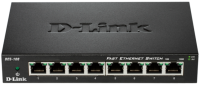 D-Link DES-108 kovový 8-port 10/100 Desktop Switch