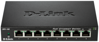 D-Link DES-105 kovový 5-port 10/100 Desktop Switch