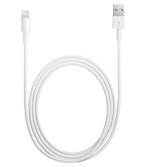 MD818 iPhone 5 Lightning Datový Kabel White (Bulk)