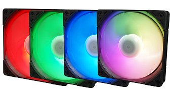 SCYTHE KF1225FD12AR-P Kaze Flex 120 mm ARGB PWM Fan, 300-1200RPM