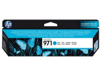 HP 971 azurová inkoustová kazeta, CN622AE