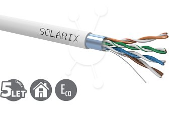 Instalační kabel Solarix CAT5E FTP PVC 305m/box