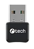 Bluetooth adaptér C-TECH BTD-01, v 5.0, USB mini dongle