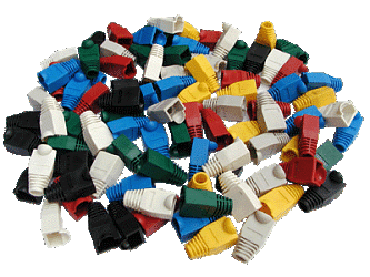 DATACOM Ochrana RJ45 s bublinkou ZELENÁ (10 ks)