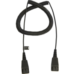 Jabra Extension cord, QD-QD, 0,5-2m, coiled