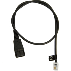 Jabra QD-RJ10, 0,5 m, straight