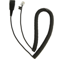 Jabra QD-RJ10, 0,5-2m, coiled - Cisco
