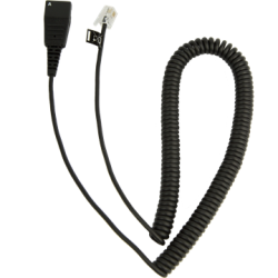 Jabra QD-RJ10, 0,5-2m, coiled - Cisco