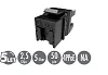 Keystone Solarix CAT6 UTP RJ45 černý pro kleště