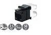 Keystone Solarix CAT5E UTP RJ45 černý