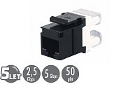 Keystone Solarix CAT5E UTP RJ45 černý
