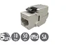 10G keystone Solarix CAT6A STP RJ45 samořezný