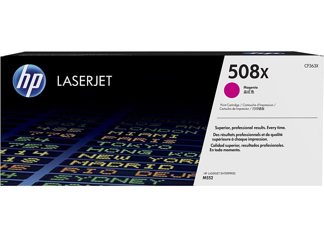 HP laserjet purpurový toner velký, CF363X