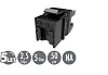Keystone Solarix CAT5E UTP RJ45 černý pro kleště