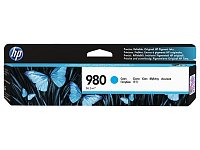 HP 980 azurová inkoustová kazeta, D8J07A