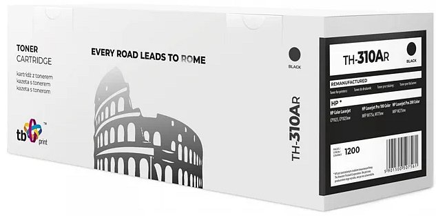Toner TB kompatibilní s HP CE310A Black,1200,ref