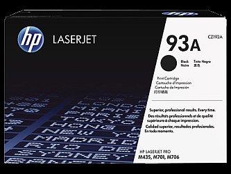 HP 93A tisková kazeta černá, CZ192A