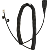 Jabra QD-RJ10, 0,5-2 m, coiled, Siemens