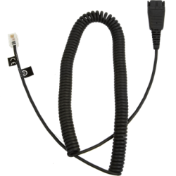 Jabra QD-RJ10, 0,5-2 m, coiled, Siemens