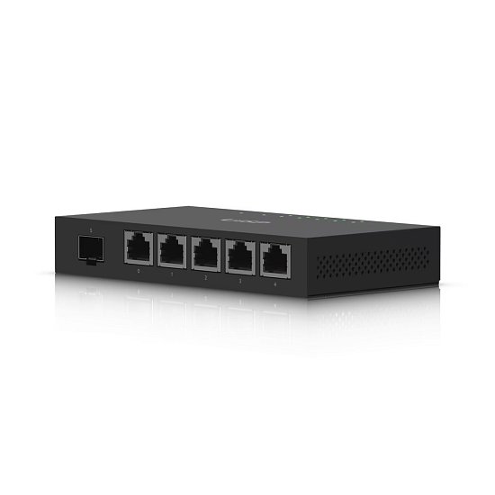 UBNT EdgeRouter X SFP, 5x GLAN, 1x SFP, 5x PoE out