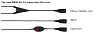 Jabra Supervisor Y-cord, QD-2xQD (mute switch)