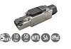 Konektor RJ45 CAT6A STP univerzální samořez.prům.