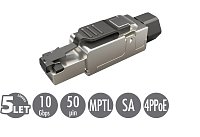 Konektor RJ45 CAT6A STP univerzální samořez.prům.