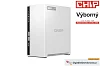 QNAP TS-233 (4core 2,0GHz + NPU, 2GB DDR4 RAM, 2x SATA, 1x GbE, 1x USB 2.0, 1x USB 3.2)