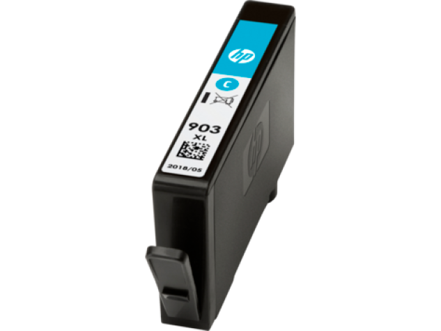 HP 903XL - azurová inkoustová kazeta, T6M03AE