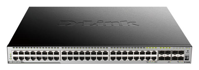 D-Link DGS-3630-28PC/SI L3 sw 24Gb PoE, 4x10G SFP+