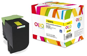 OWA Armor toner pro LEXMARK 71B20Y0,žlutá/yellow OWA Armor toner pro LEXMARK 71B20Y0,žlutá/yellow