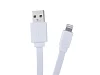 Kabel AVACOM LIG-120W USB - Lightning, 120cm, bílá