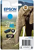 Epson Singlepack Cyan 24XL Claria Photo HD Ink