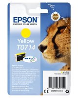 Epson Singlepack Yellow T0714 DURABrite Ultra Ink