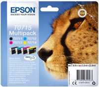Epson Multipack 4-colours T0715 DURABrite UltraInk