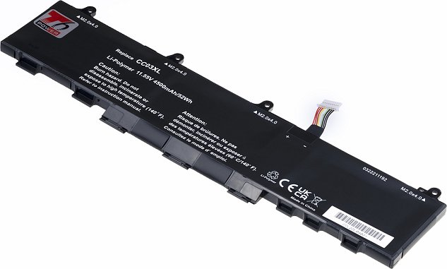Baterie T6 Power HP EliteBook 830 G7, 830 G8, 840 G7, ZBook 14 G7, 4590mAh, 53Wh, 3cell, Li-pol